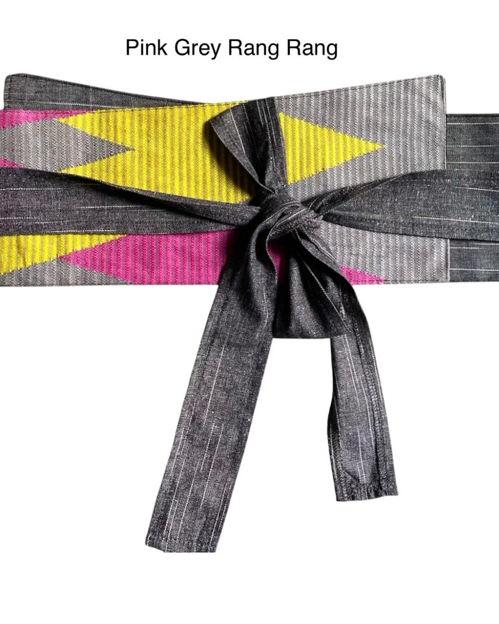 Alternative view of Obi belt tenun lurik & ikat/endek