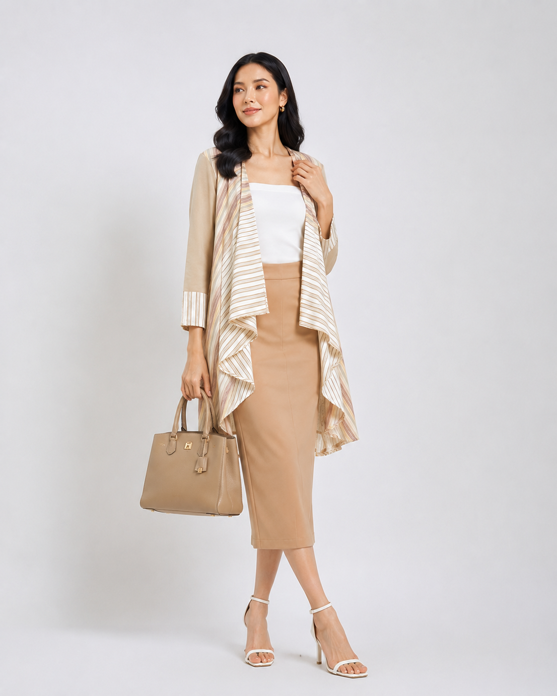 Outer tenun lurik atbm warna alam