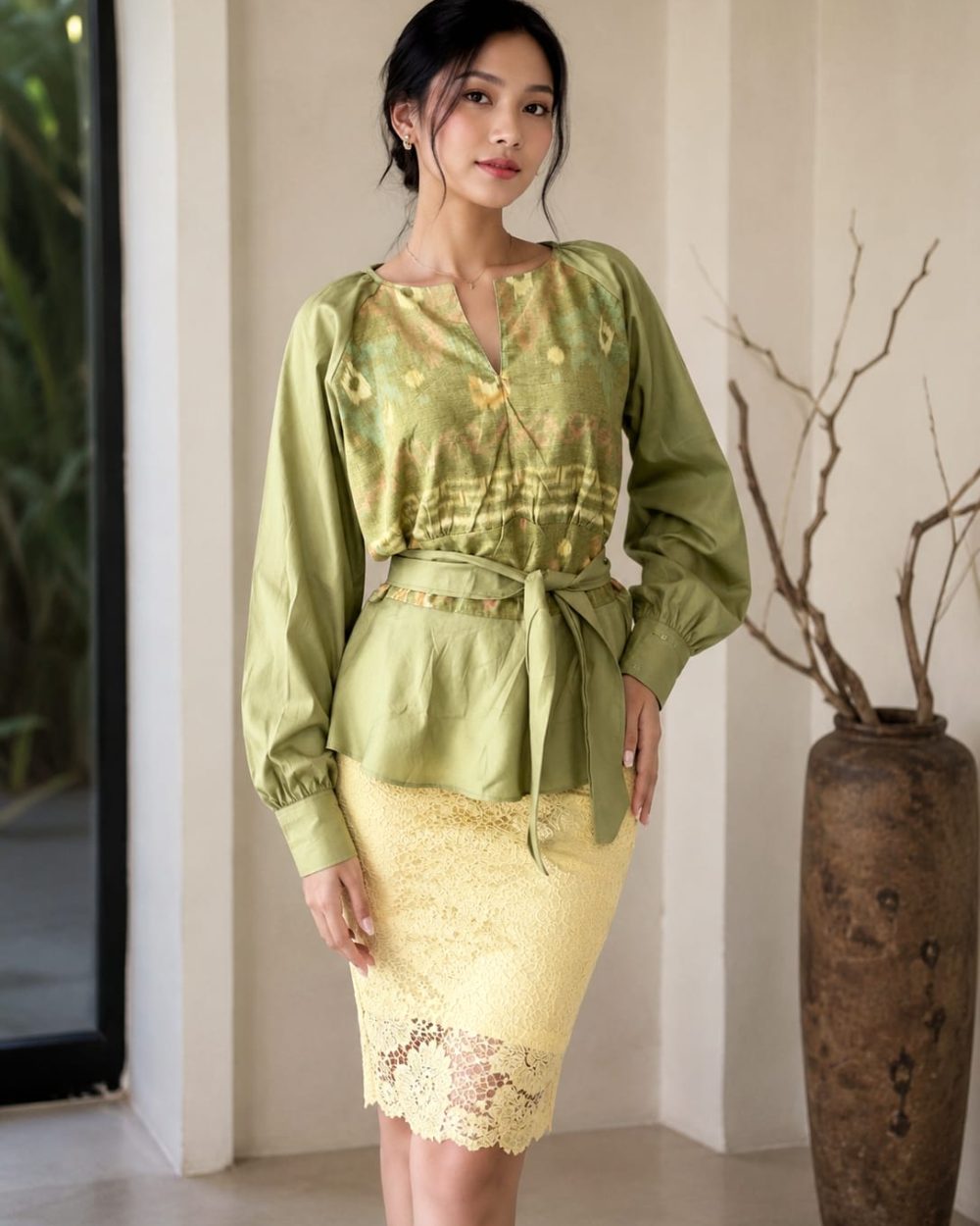 Atasan Tenun Endek Bali