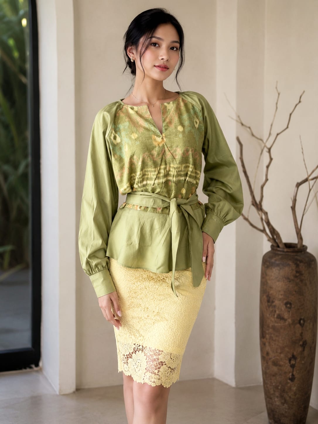 Atasan Tenun Endek Bali