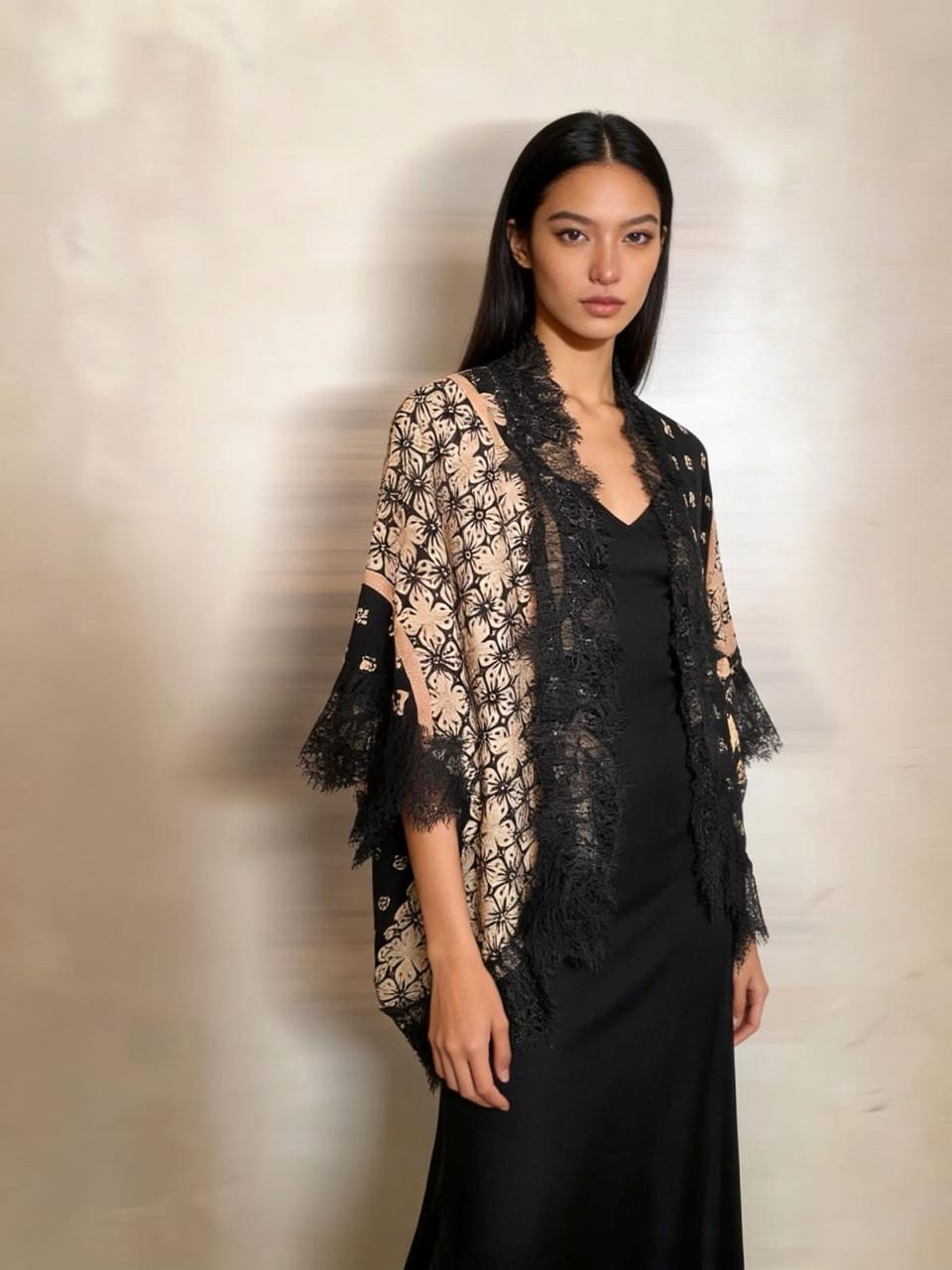 Outer batik cap viscose